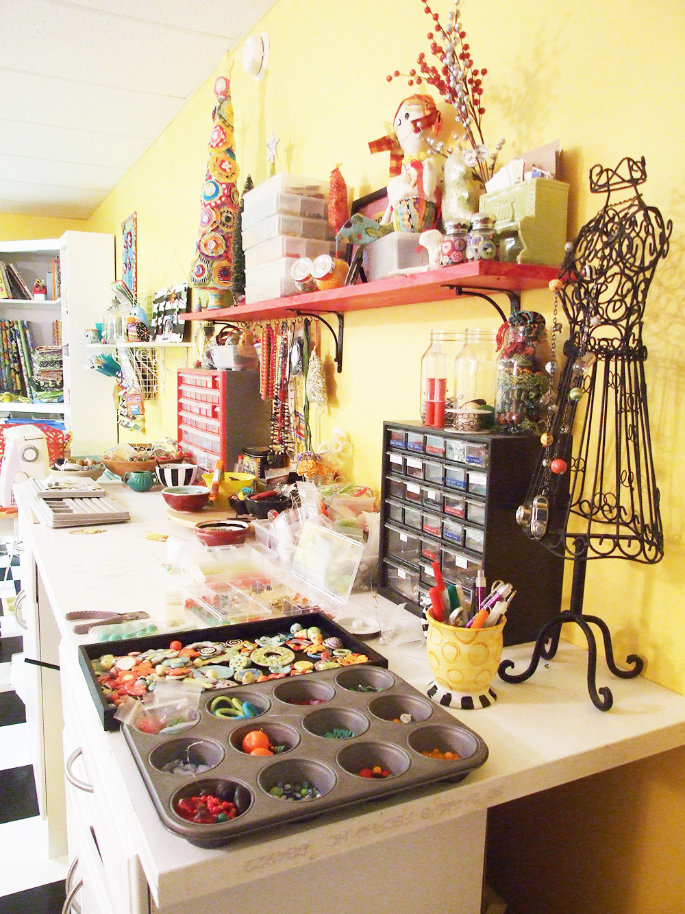 Jennifer Jangles Blog Studio Clean Up and Organization