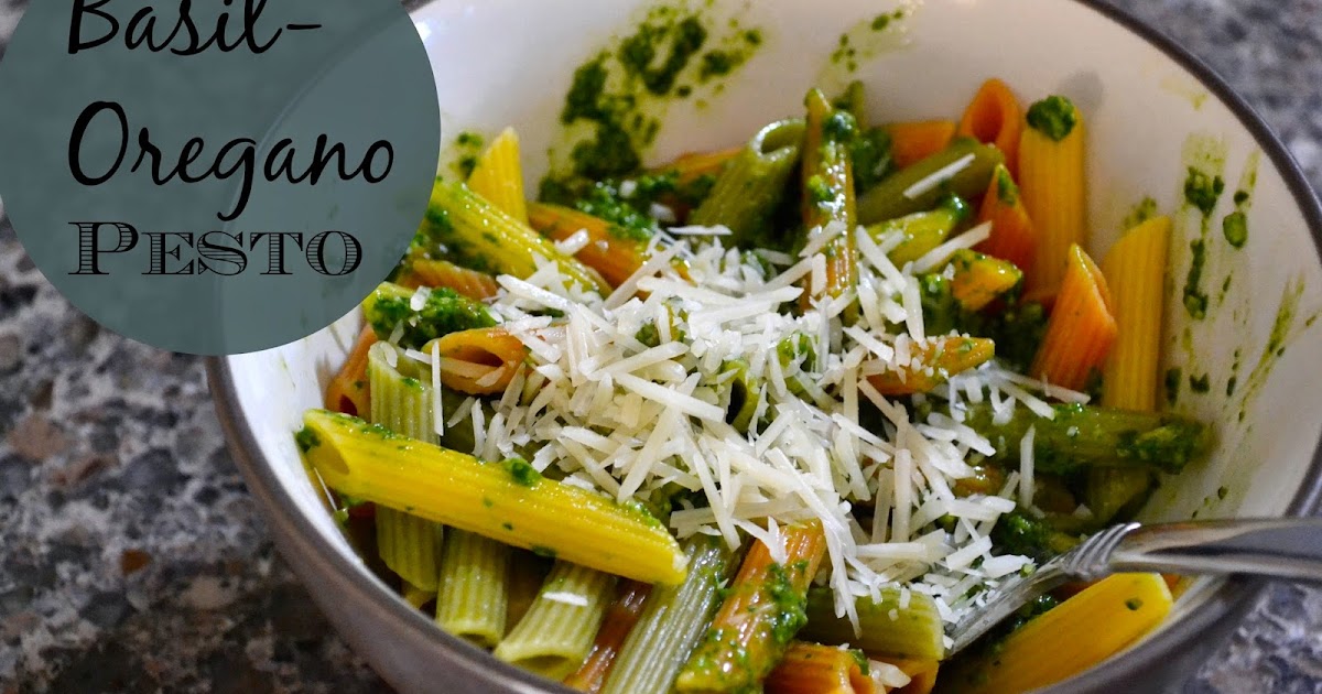 Stuff, Things, etc. BasilOregano Pesto