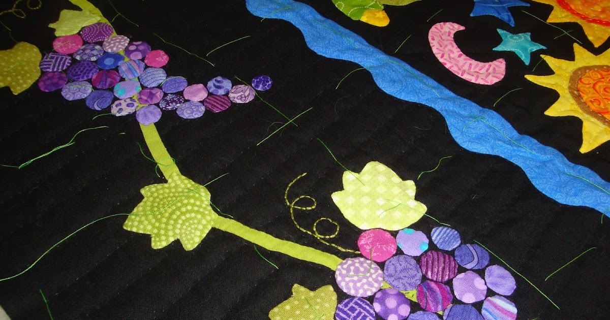 FABRIC THERAPY "Invisible" hand quilting...