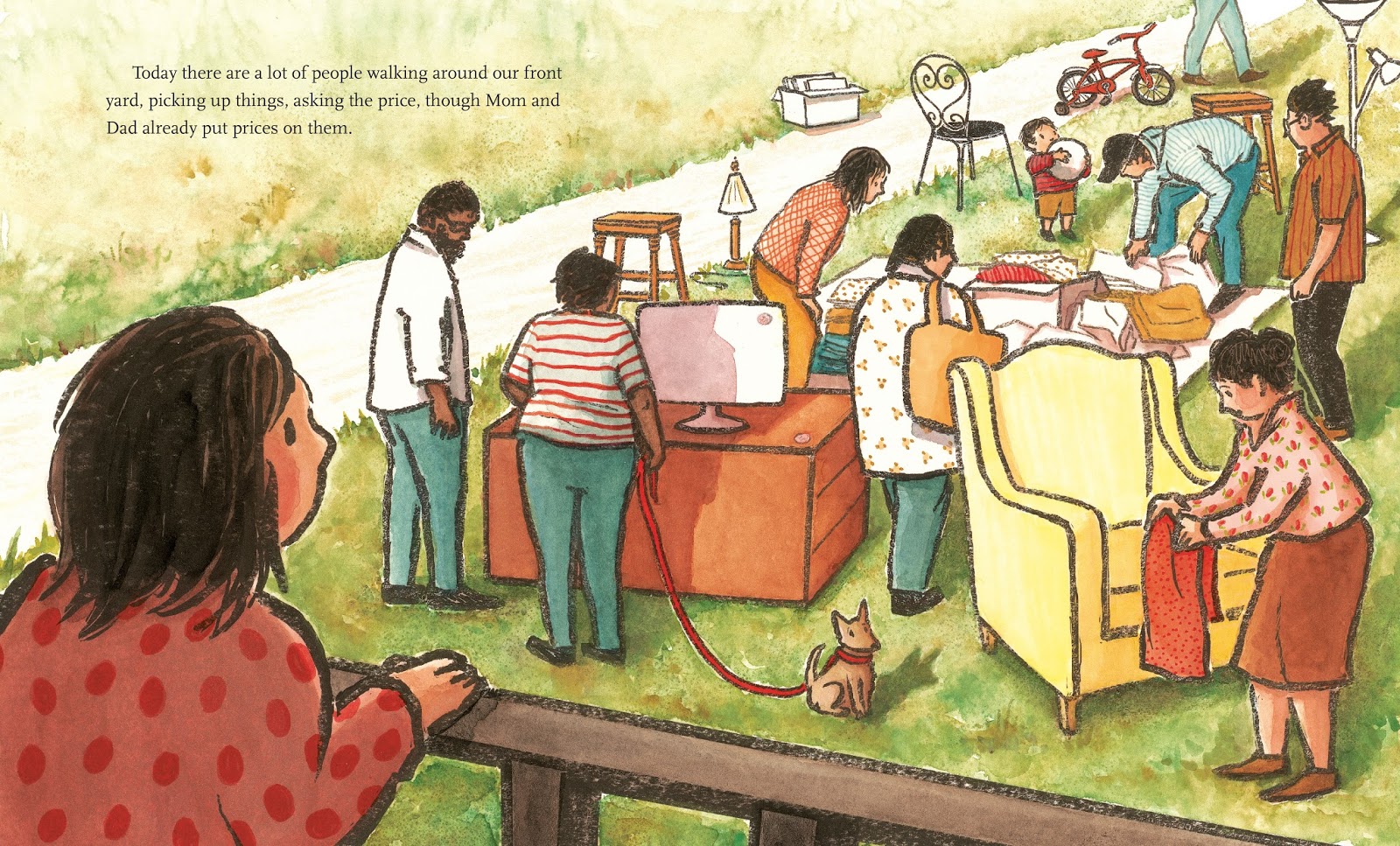 Children's Atheneum Yard Sale by Eve Bunting Book Review