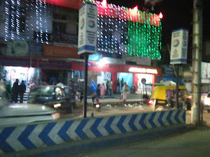 Christmas festivities decorations in Dimapur.