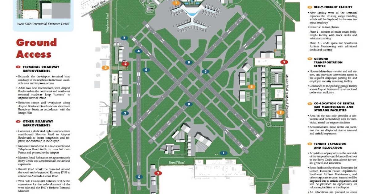 about Airport Planning Houston Hobby Airport (HOU) Master Plan