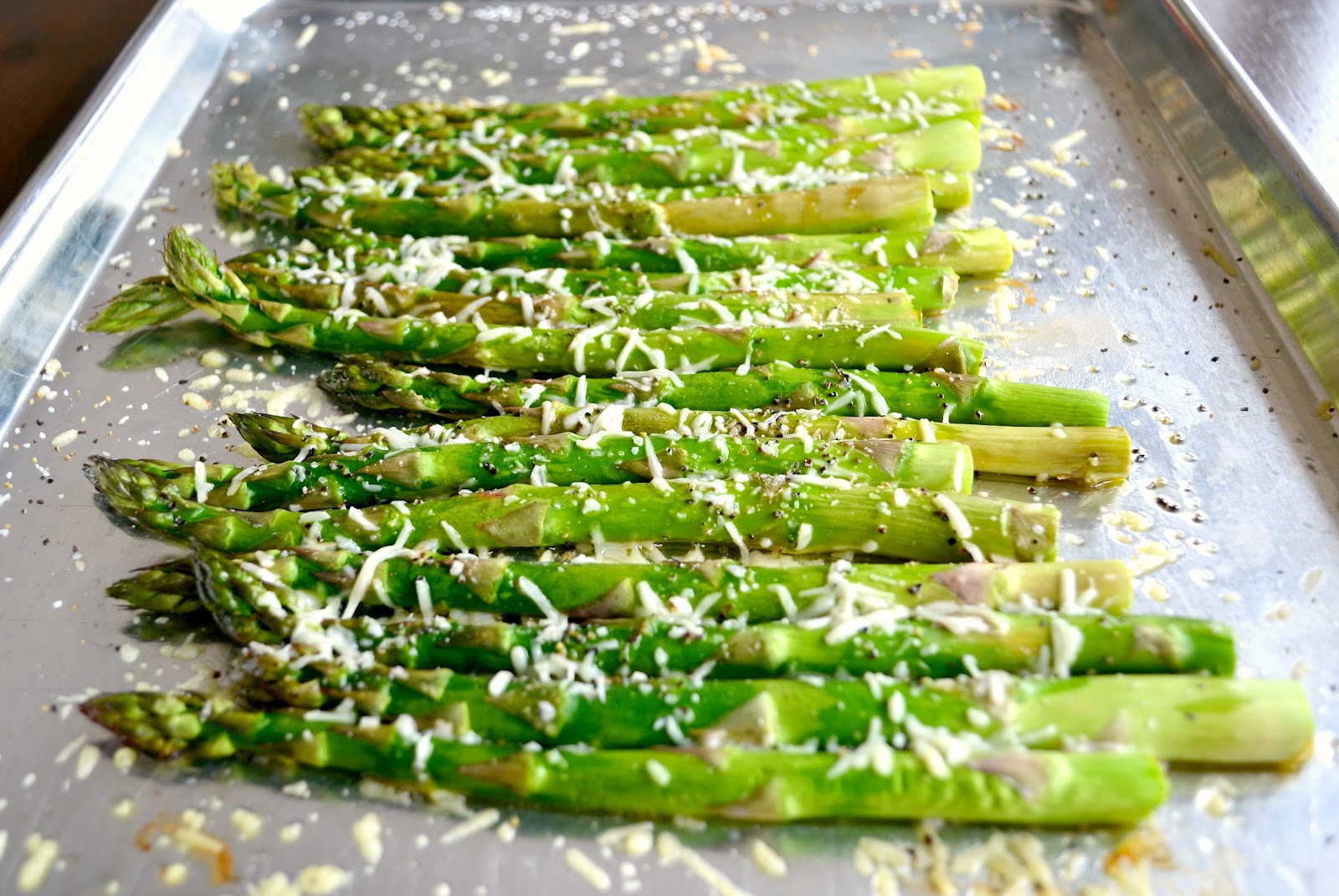Real Men Cook Dinner: Roasted Asparagus with Parmigiano Reggiano