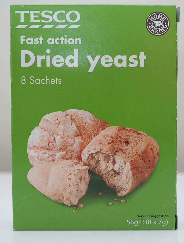 Baking Ways Tesco Fast Action Dried Yeast Review