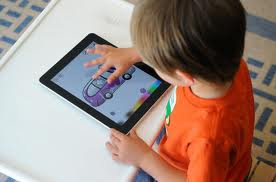 Child Using iPad