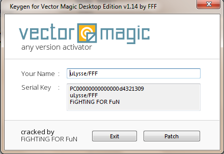 Vector magic 1.15 keygen fff