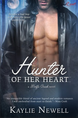 Hunter of her Heart paranormal romance Wolfe Creek by Kaylie Newell