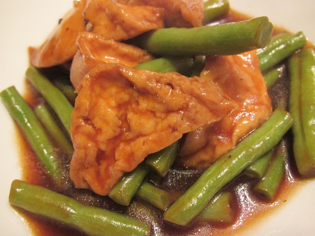 Chinese Long Bean with Tofu