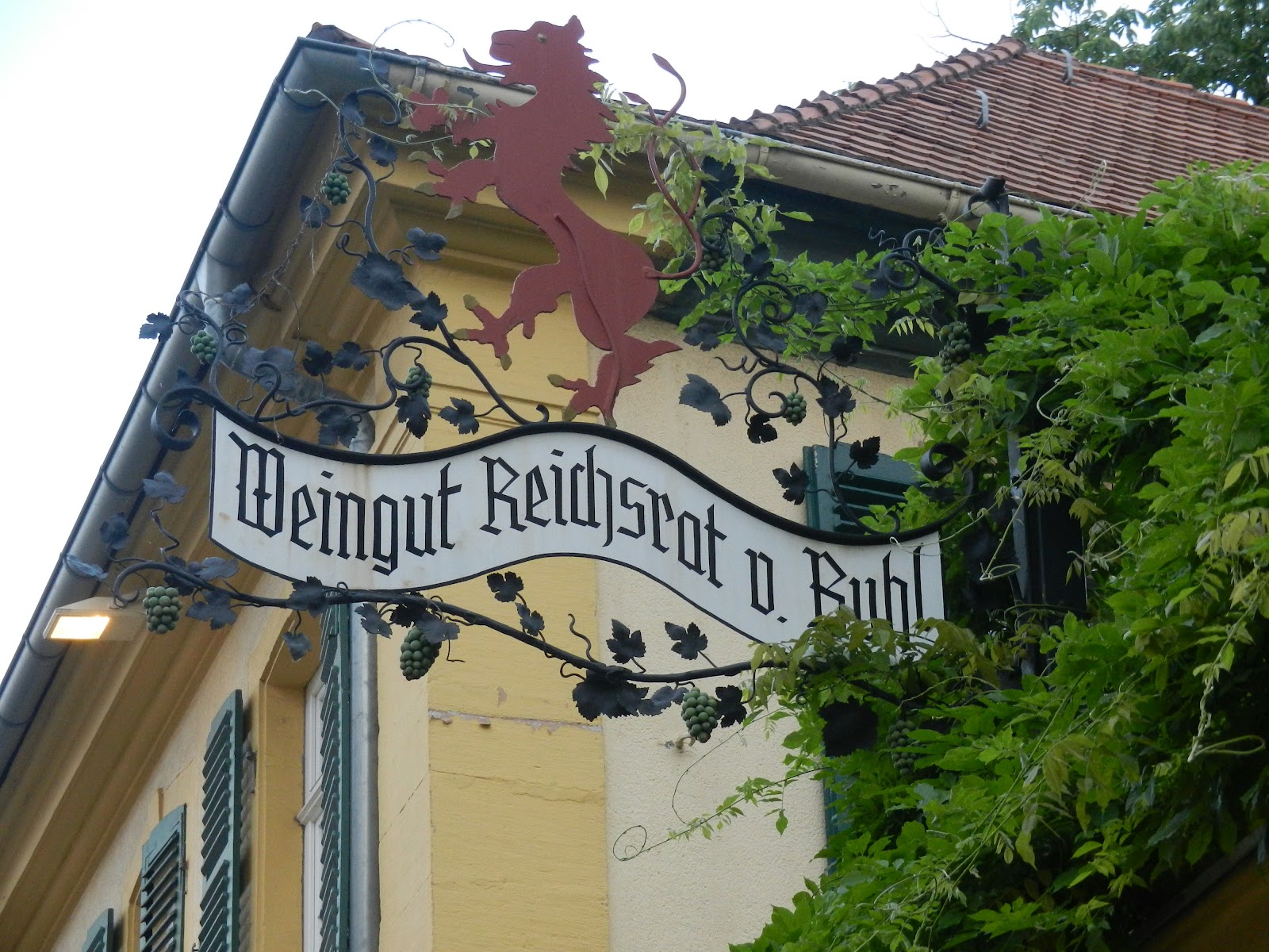 schillerwine Winemaker Dinner at Weingut Reichsrat von Buhl in