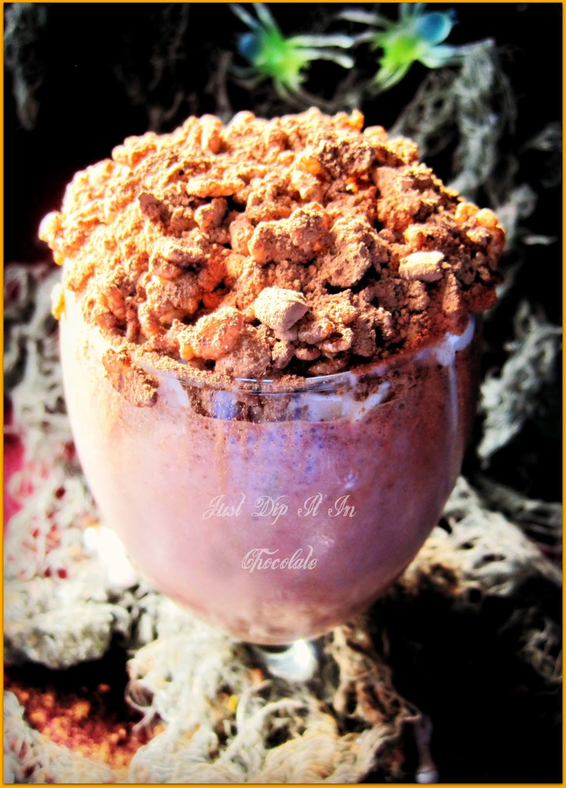 Just Dip It In Chocolate: Graveyard Mud Halloween Brownie Milkshake Recipe