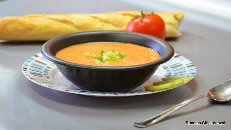 Gazpacho Andaluz Casero Con Thermomix
