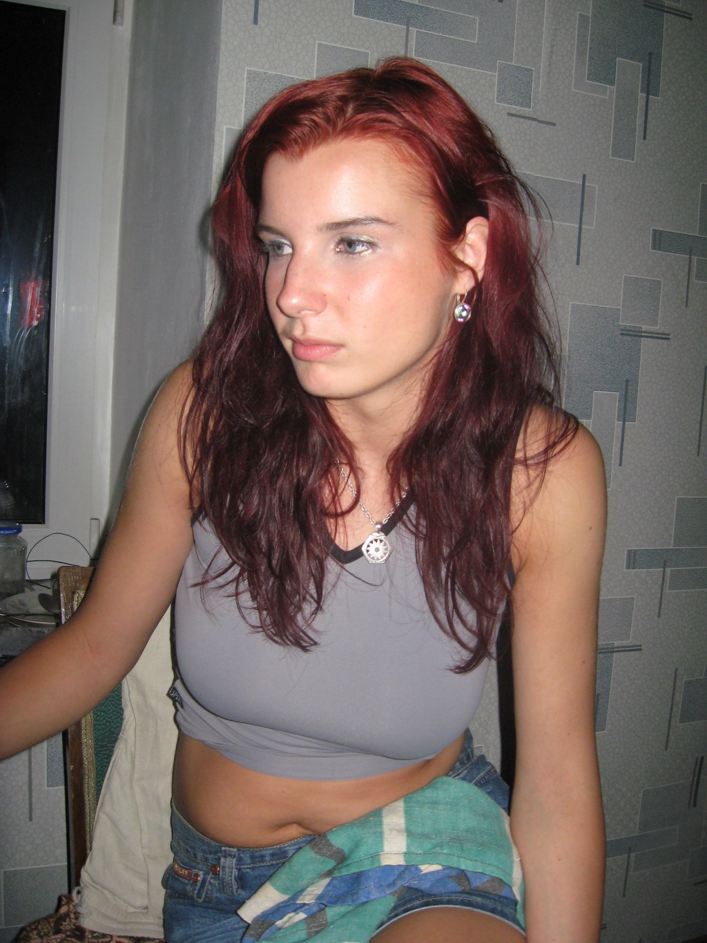 amateur Russian redhead