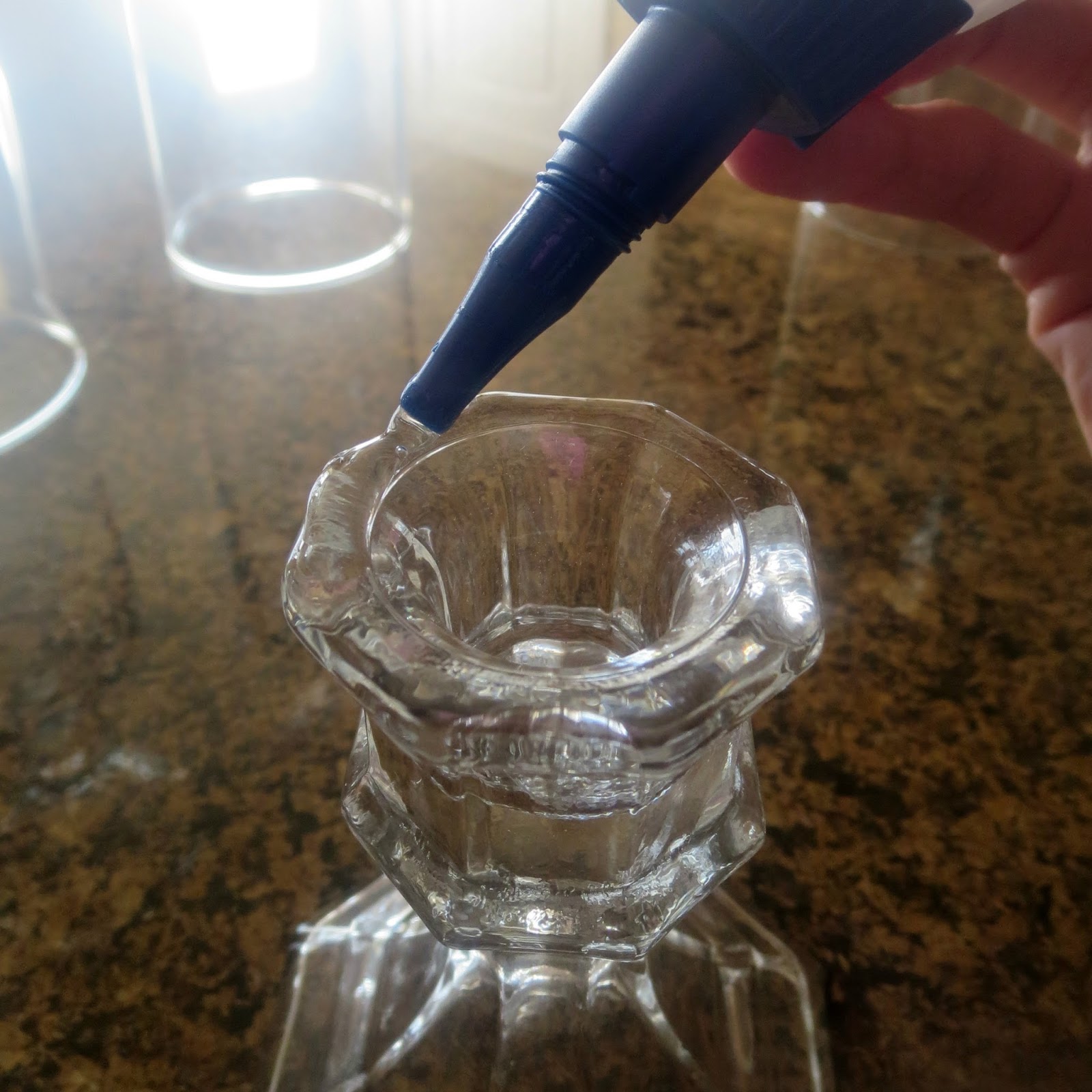 DIY Dollar Store Hurricane Vases Sunshine and Munchkins