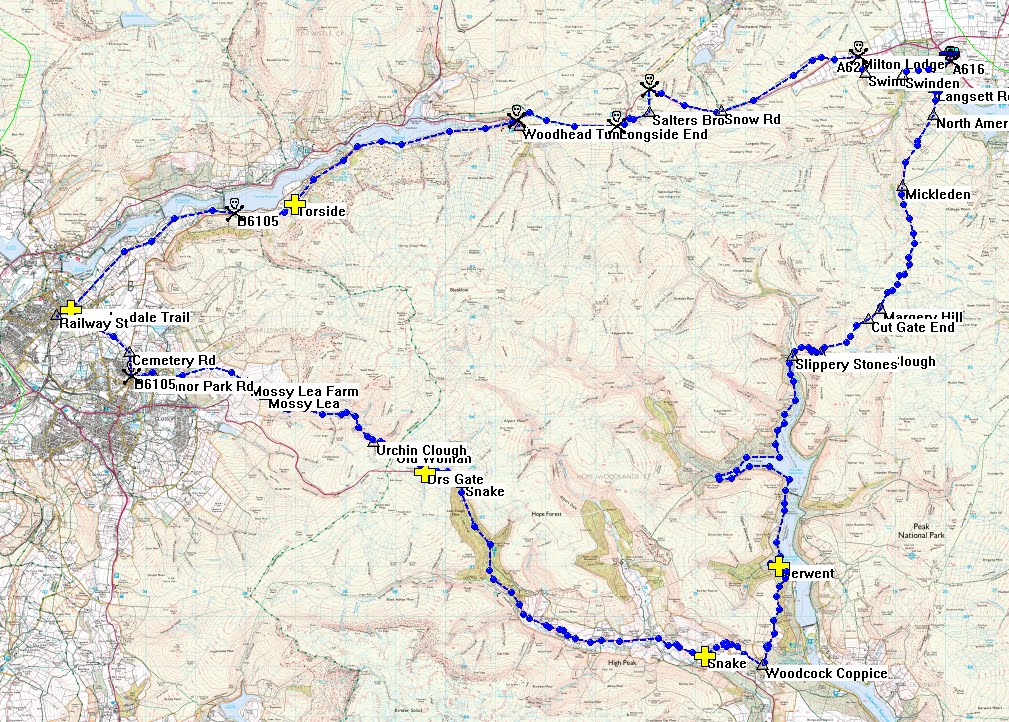 Map of Route