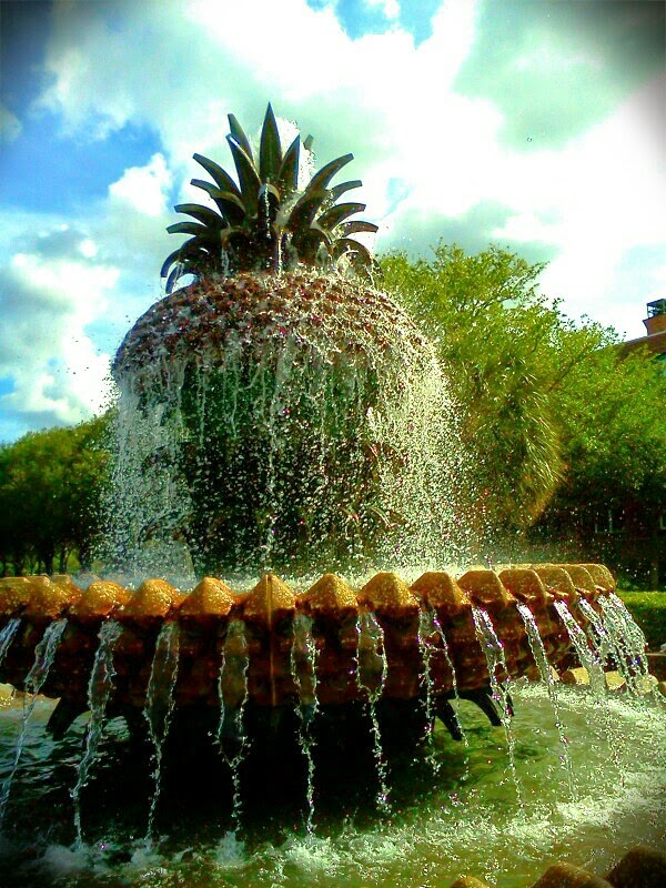 Waterfront Park Pineapple Fountain World's Snaps
