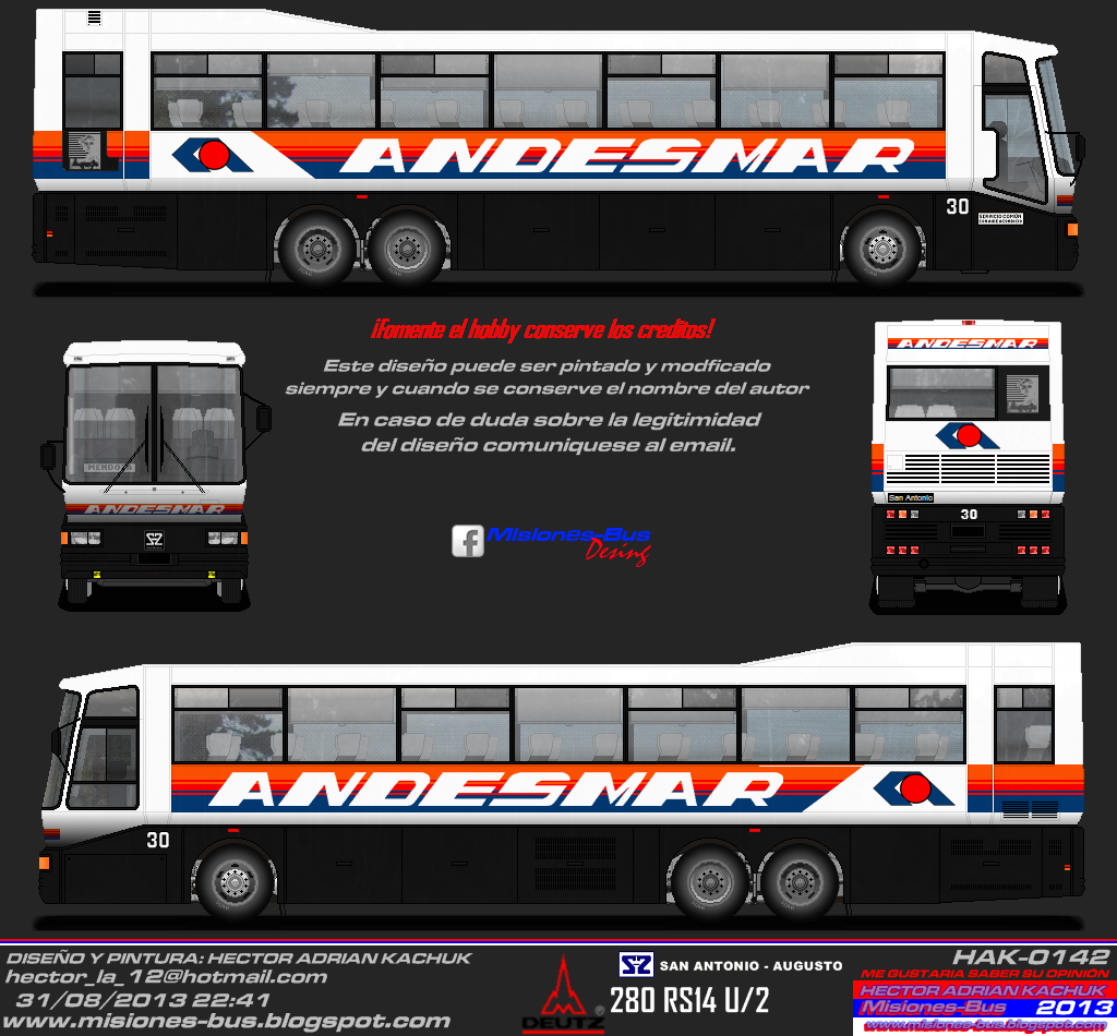 Misionesbus Andesmar 30