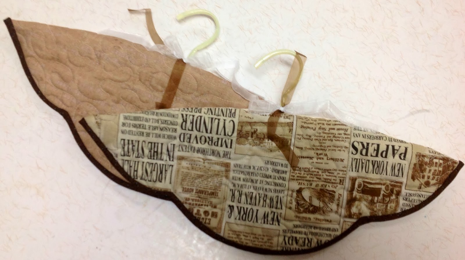 ButterZ More covered coat hangers