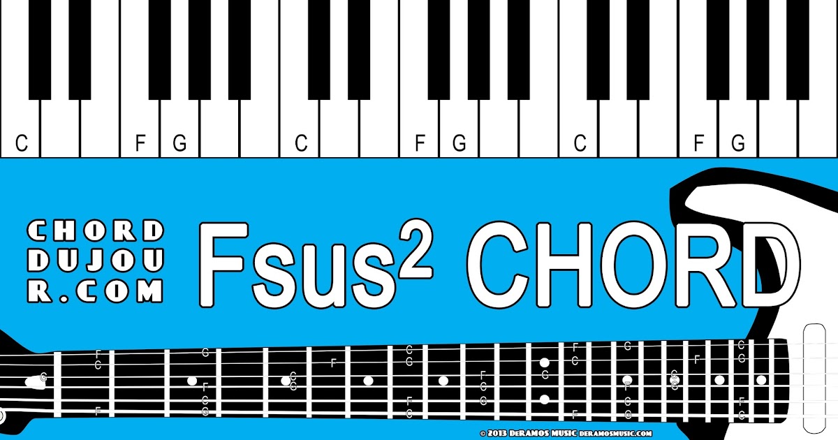 Chord du Jour Dictionary Fsus2 Chord