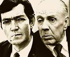 Julio Cortázar y Jorge Luis Borges
