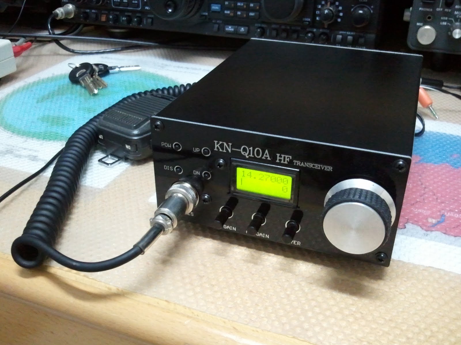 VR2XMT - Charlie Ho: KN-Q10A QRP Transceiver from BA6BF