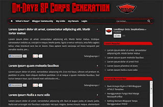 Dark Himajie Style v.1 Blogspot Template