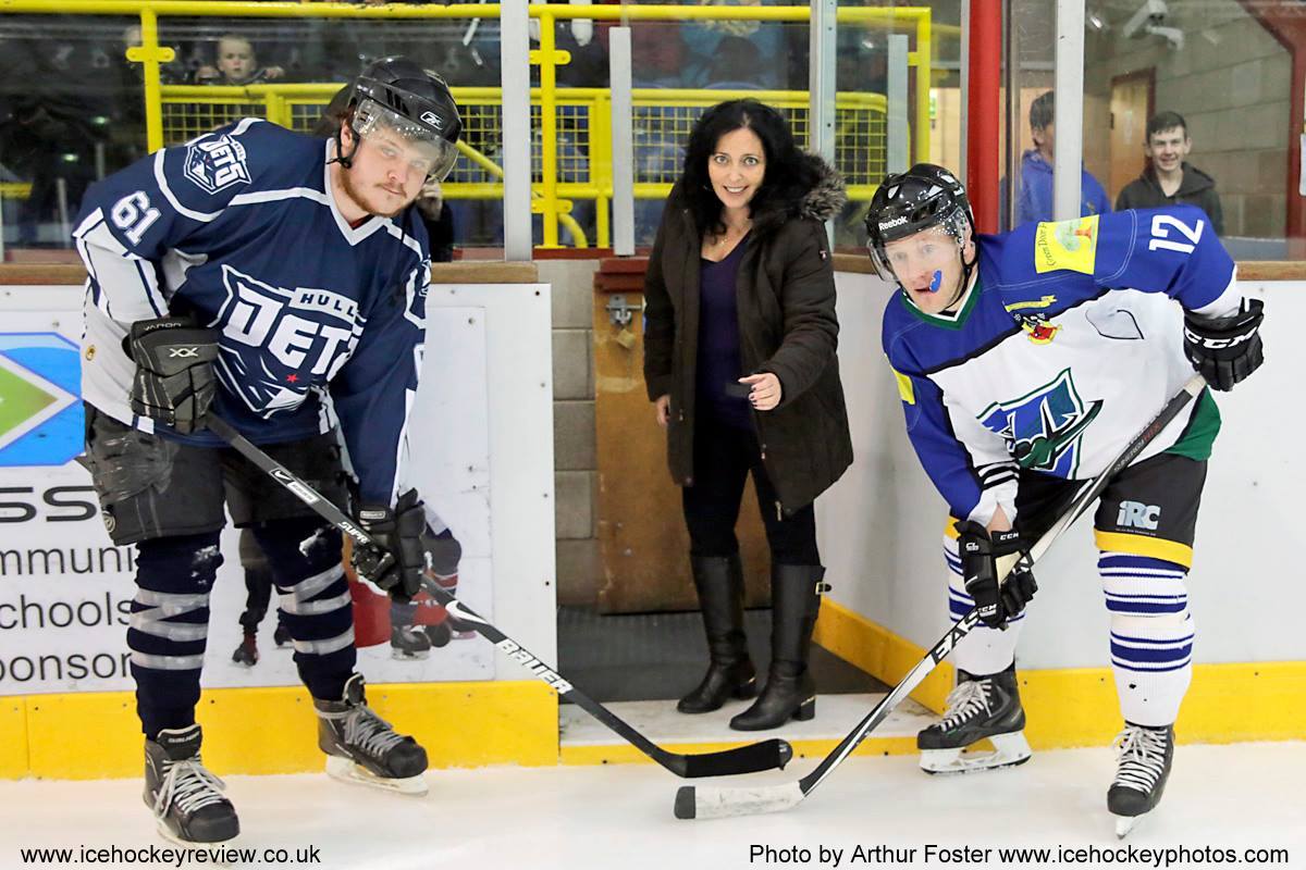 Ice Hockey Review HULL JETS AND BHF JOIN FORCES TO FIGHT HEART DISEASE