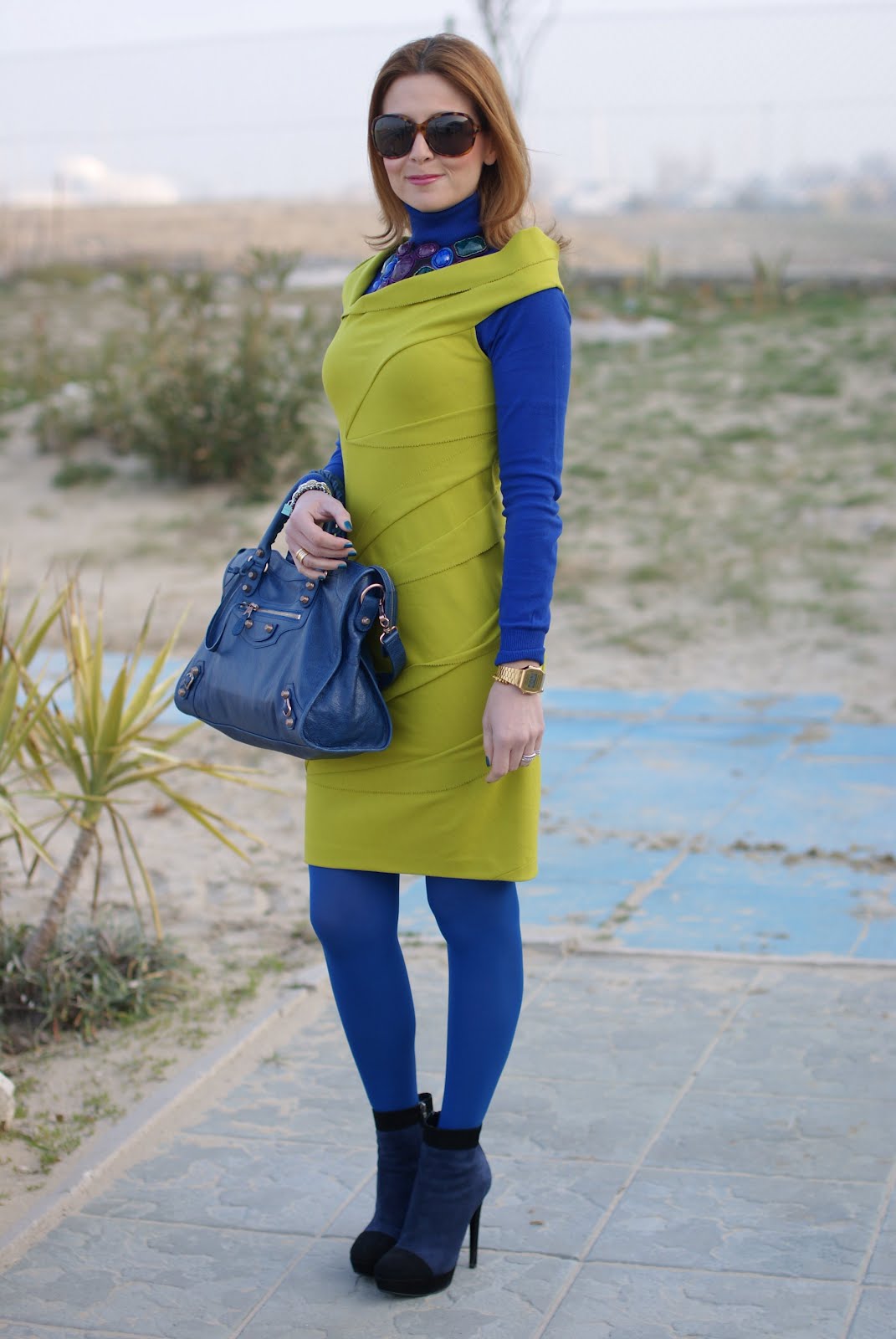 Color block in the Mist  Fashion and Cookies - fashion and beauty blog
