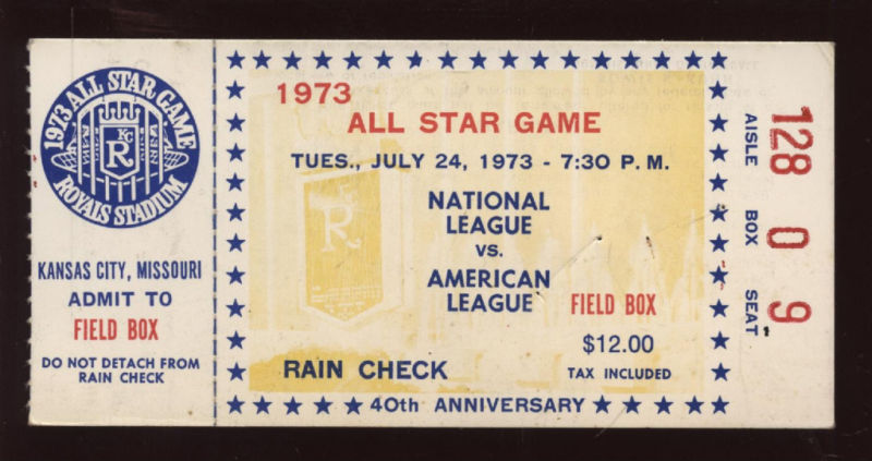 KANSAS CITY ROYALS 1973 ALL STAR GAME LICENSE PLATE PACK GRAY BRIM N –  Sports World 165