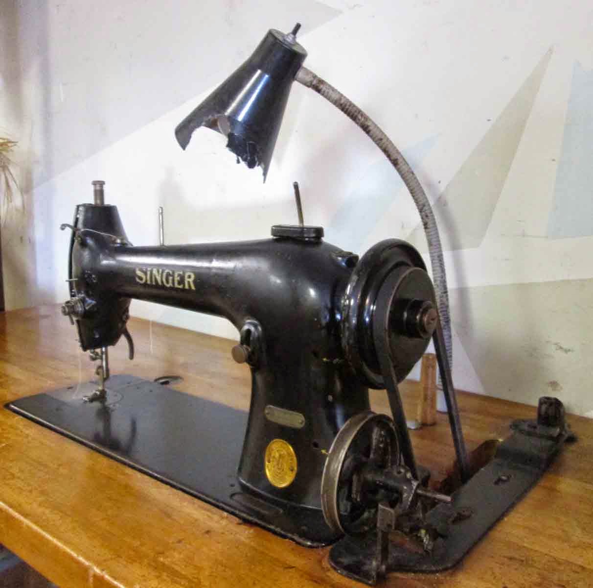 UHURU FURNITURE & COLLECTIBLES SOLD Industrial Singer Sewing Machine