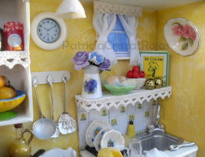 Patricia Cruzat Artesania y Color: Una Cocina para alguien que AMA