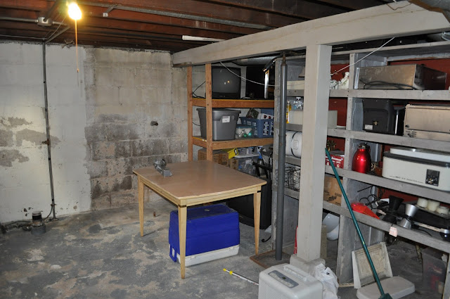 basement, dry lok, painting, DIY, reno, painting the basement, sealing