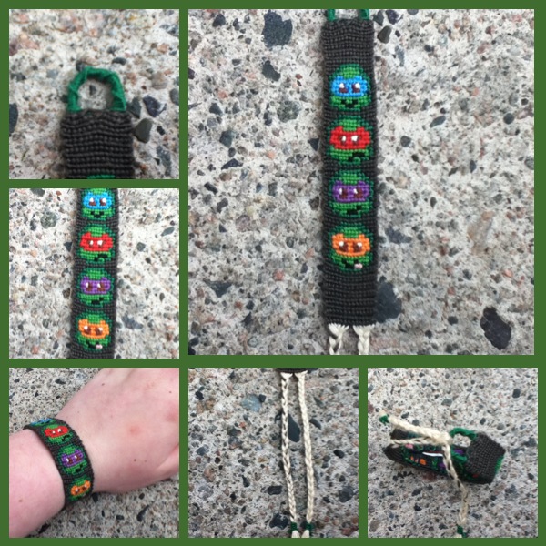 Bracelets from Newfoundland Teenage Mutant Ninja Turtle bracelet (the