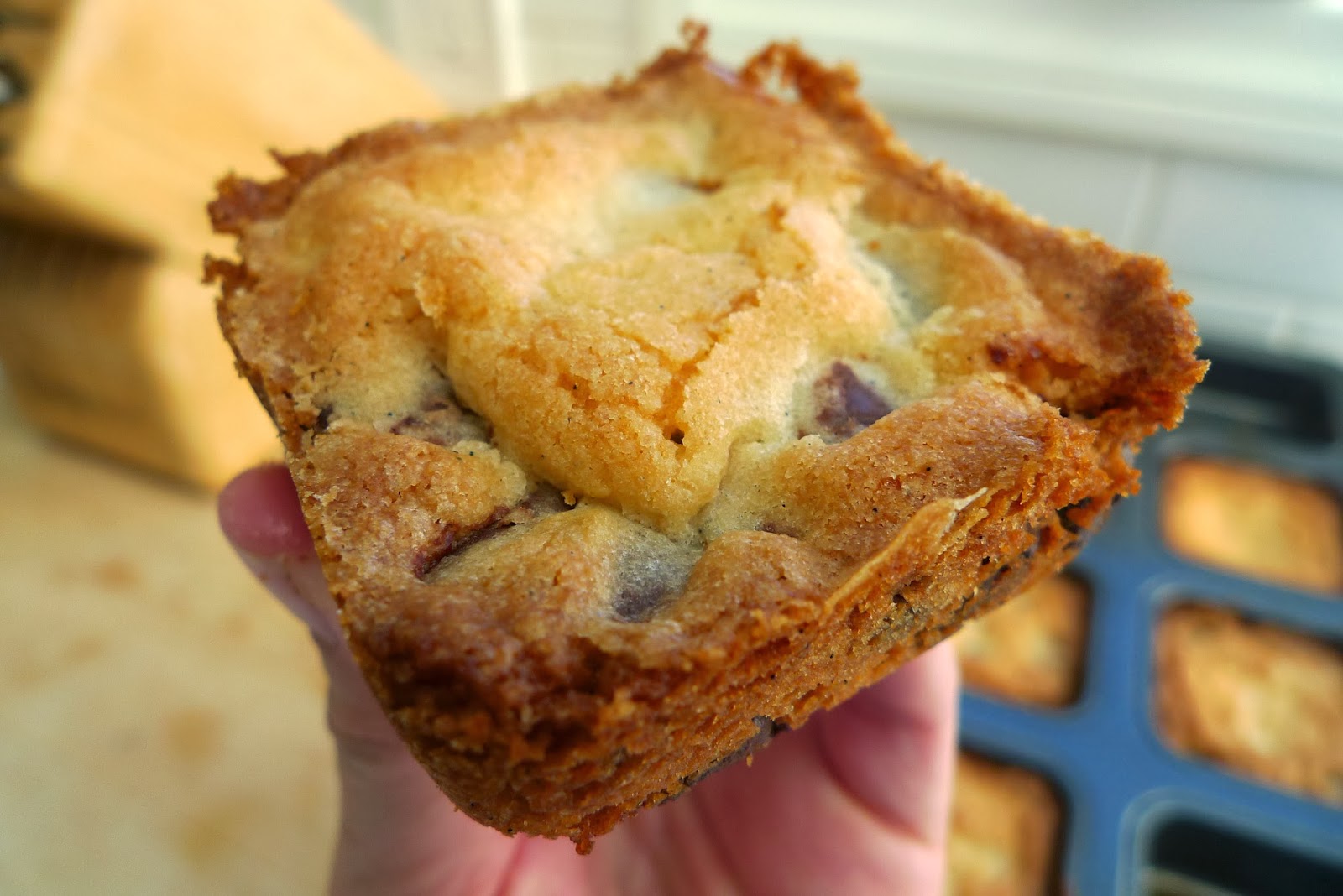 siriously delicious Vanilla Bean Blondies