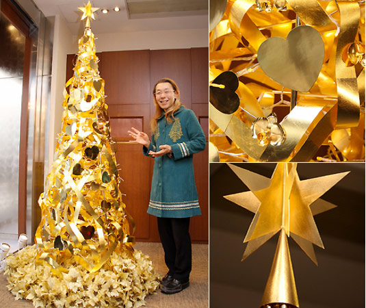 Gold Christmas Tree Gold Christmas Tree