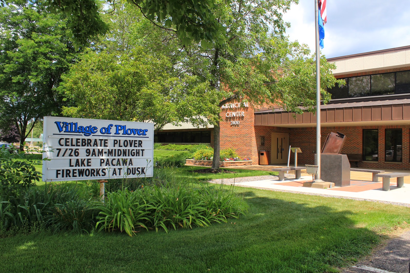 Wisconsin Historical Markers Plover 9/11 Memorial