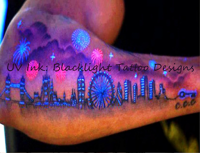 UV Ink: Blacklight Tattoo Designs