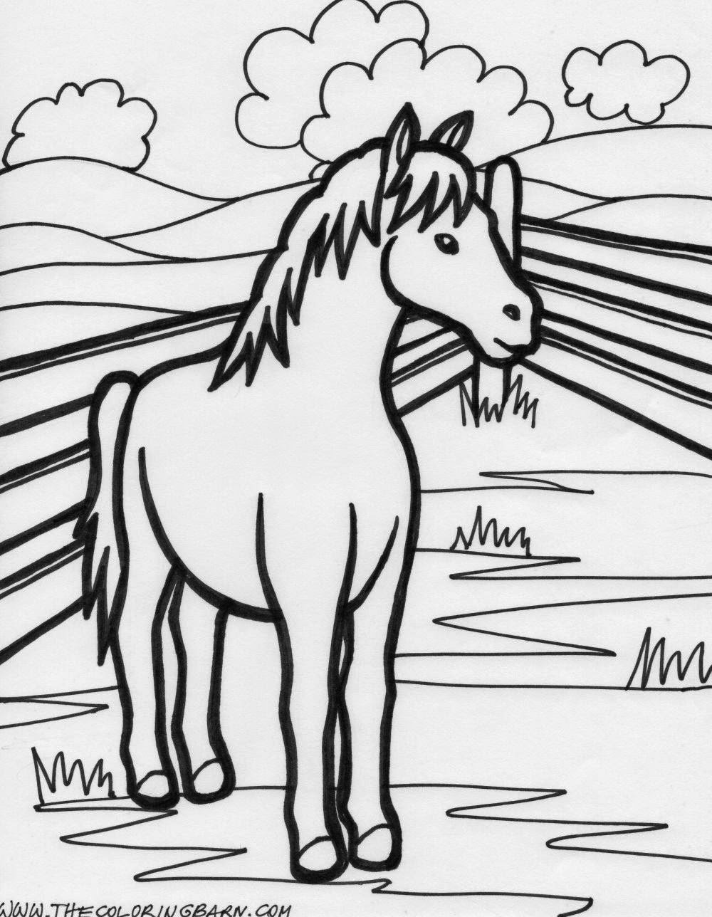 Farm Animal Coloring Pages Terrific Coloring Pages