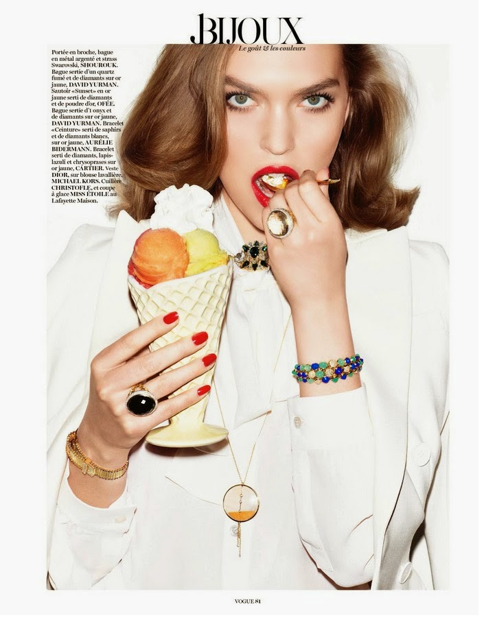 Arizona Muse HQ Pictures Vogue Paris Magazine Photoshoot June/July 2014