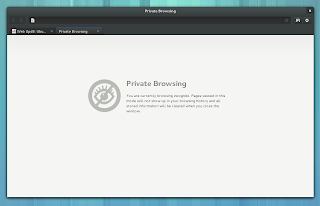 GNOME 3.8 web epiphany