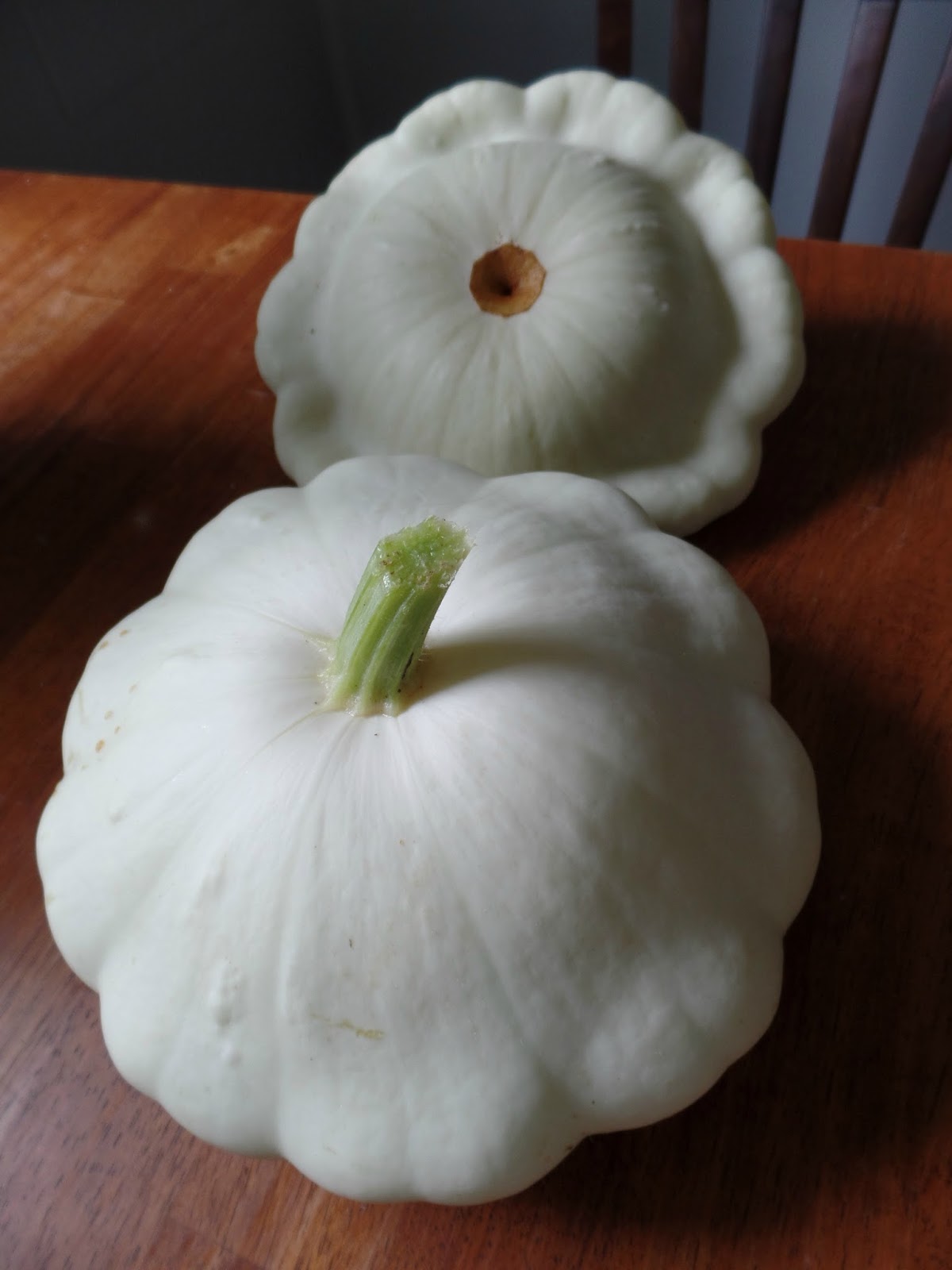 Stuffed Patty Pan Squash