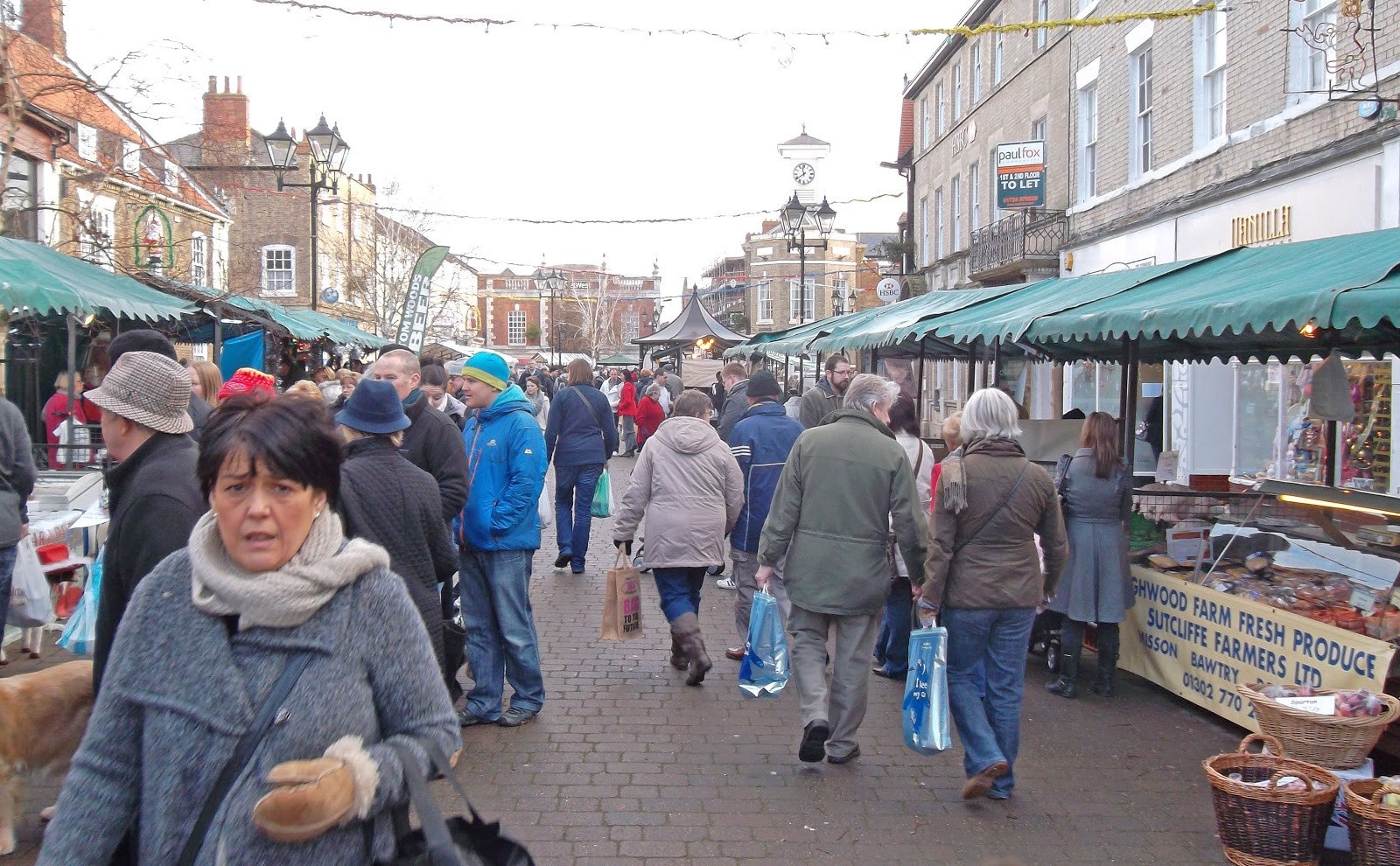 Nigel Fisher's Brigg Blog BRIGG CHRISTMAS FARMERS' MARKET
