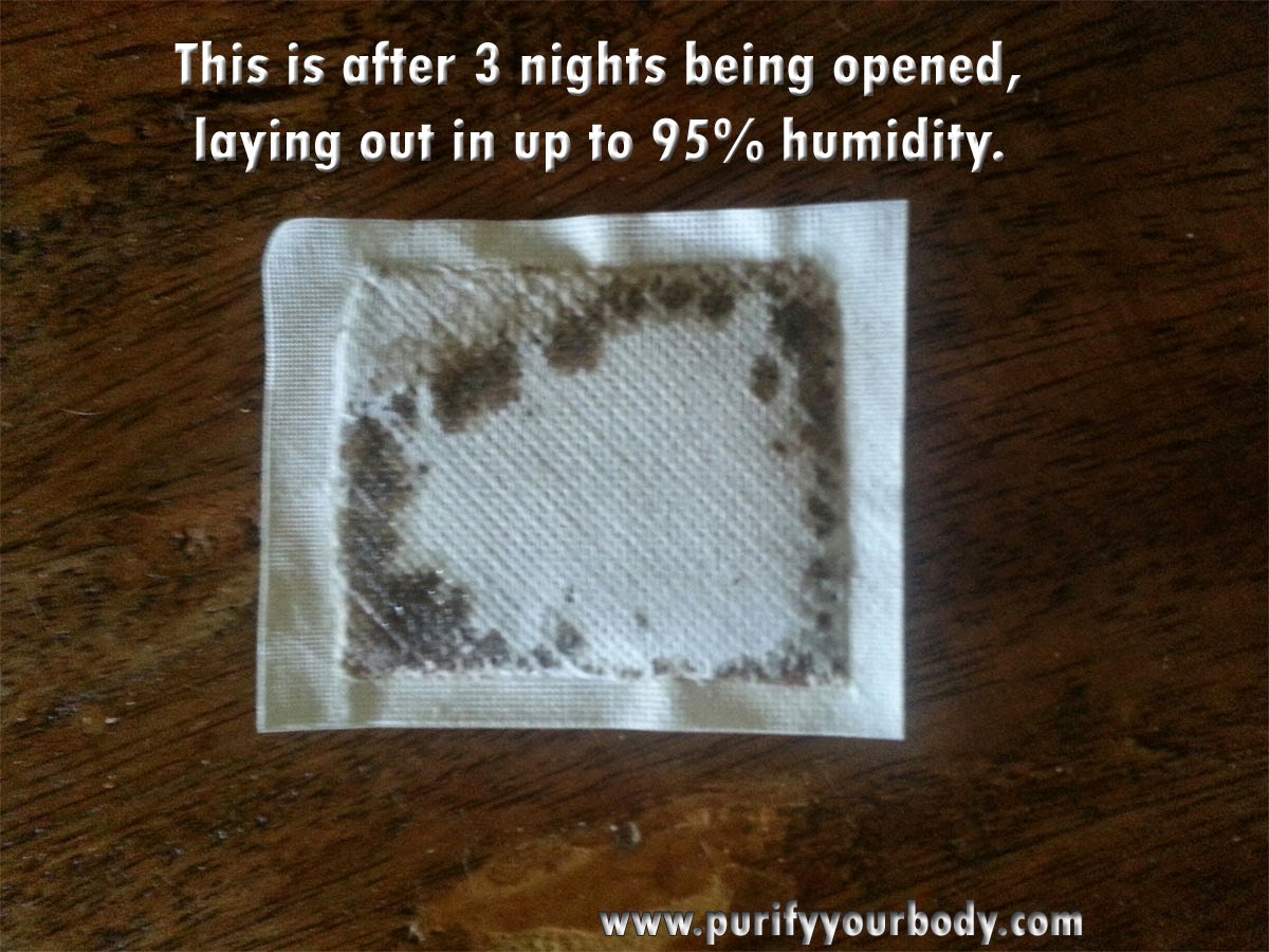 Purify Your Body Detox Foot Pads Do The Foot Pads Turn Dark Because of