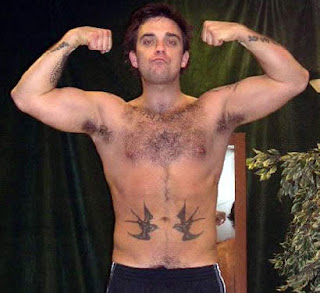 Robbie Williams Tattoo Ideas for Men - Robbie Williams Tattoo Design Photo Gallery