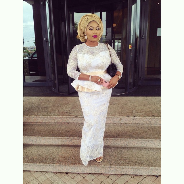 White and Cream Aso Ebi Styles For Beautiful Ladies DeZango Fashion Zone