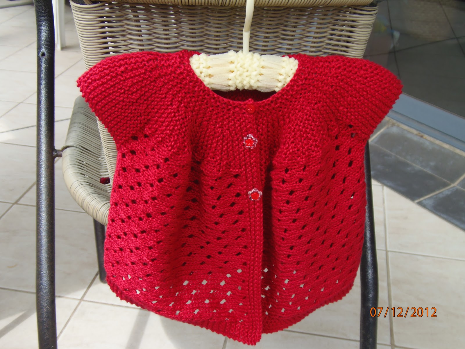 Aussie Maria: Aussie Swing Pattern - Baby / Toddler Cardigan