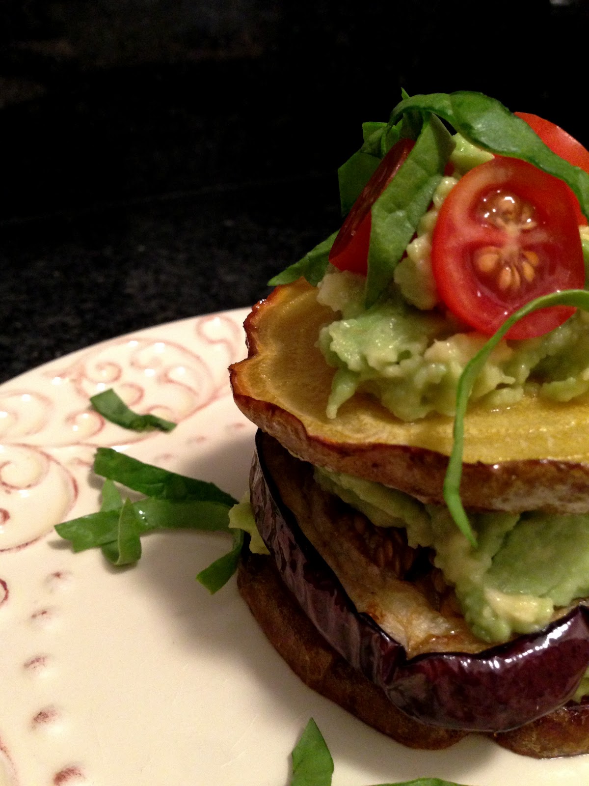 glutenfreehappytummy Beet & Eggplant Stack! GF, V, SCD & Paleo!