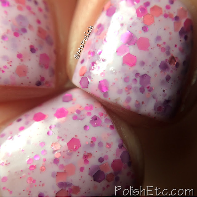 The Pink Cart Nail Art Trio from Native War Paints - McPolish - Imagine