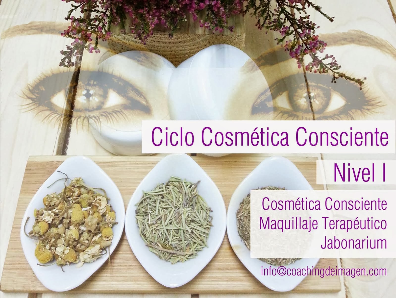 Ciclo cosmética consciente en Madrid