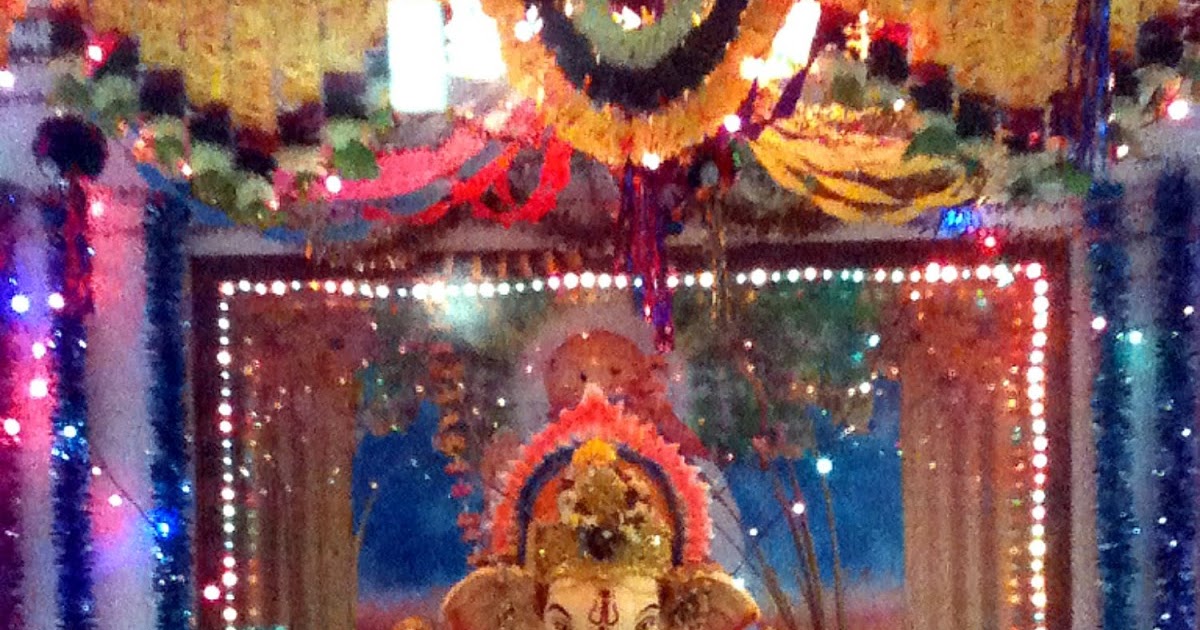 Ganpati Celebration At My Apartment