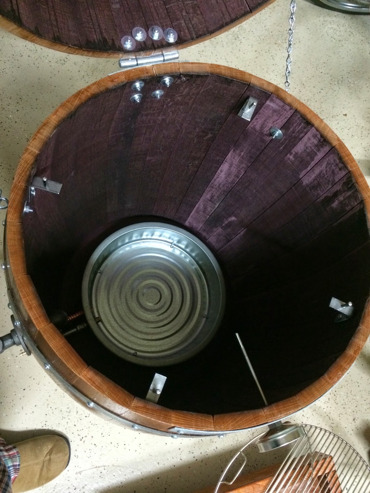 My Wine Barrel Smoker My Wine Barrel Smoker Build
